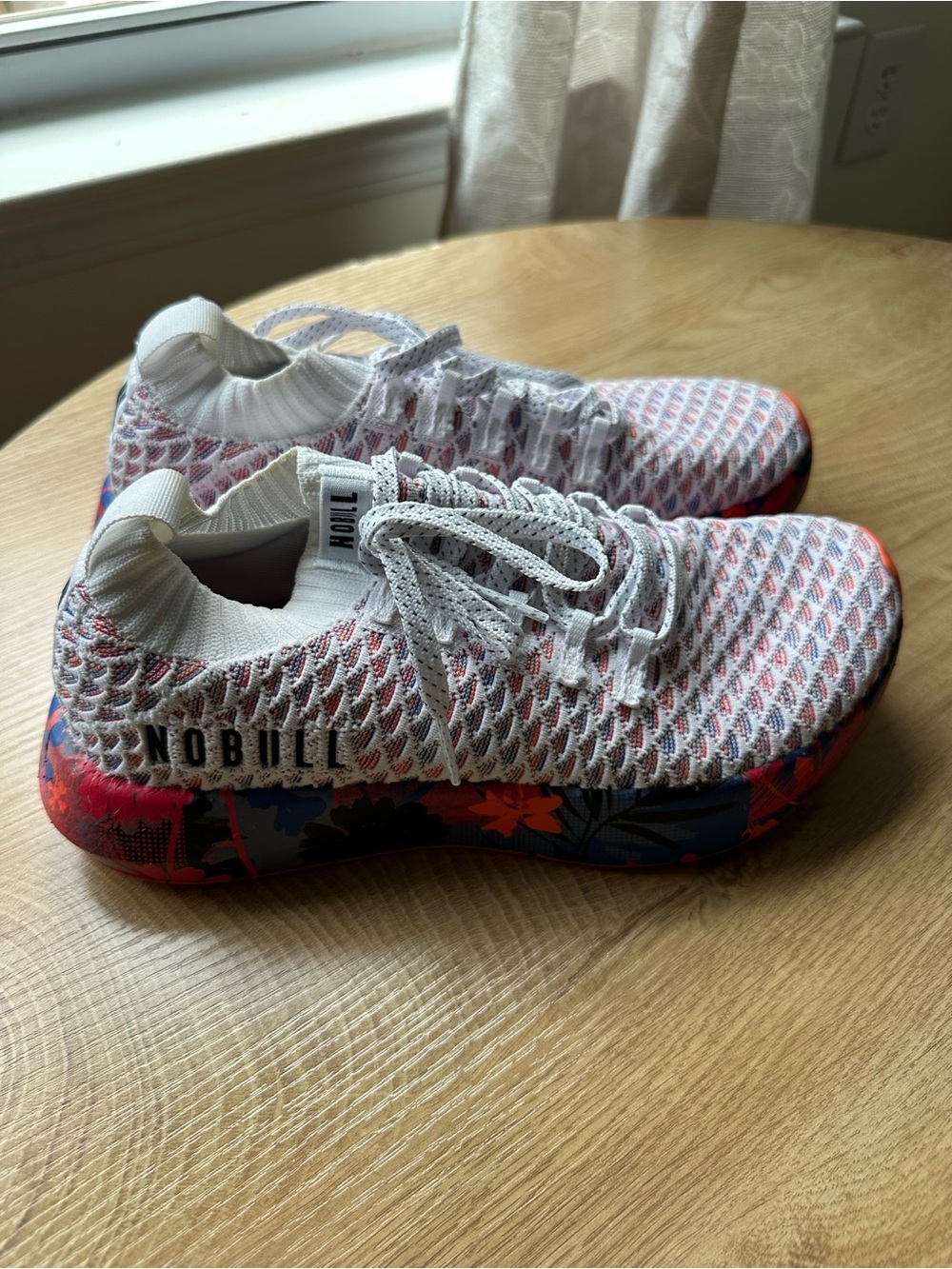 NOBULL Wild Flower athletic sneaker multicolor size 9 - Picture 7 of 11